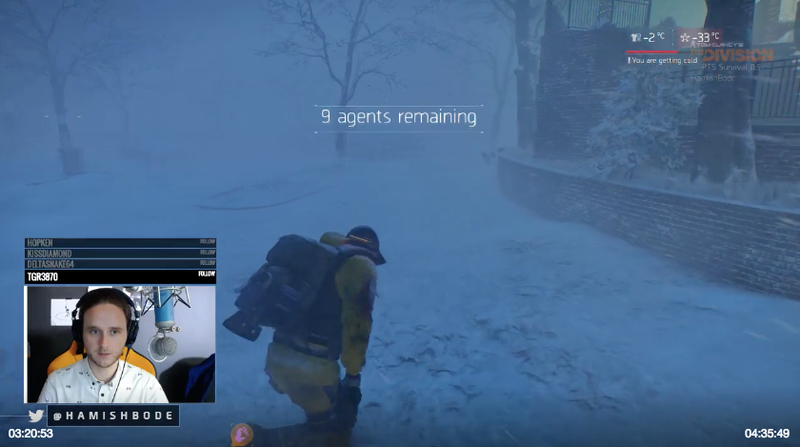 Screenshot from Massive’s Twitch stream of the new Survival mode.